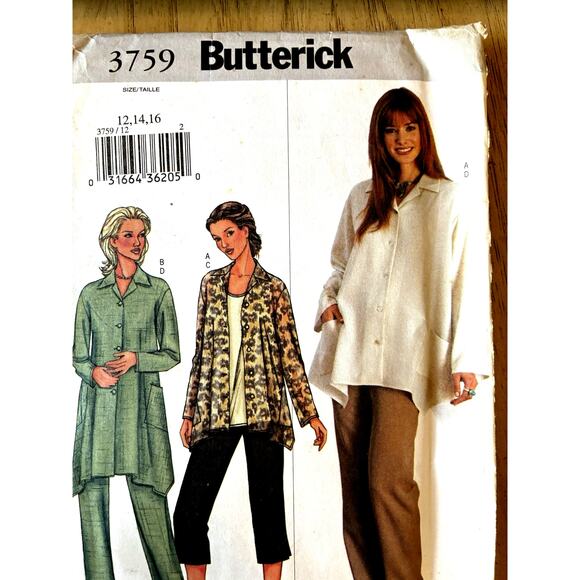 8 VTG sewing patterns women Separates Babydoll Tops Pencil Skirts Pants Lot 8 - Picture 5 of 16